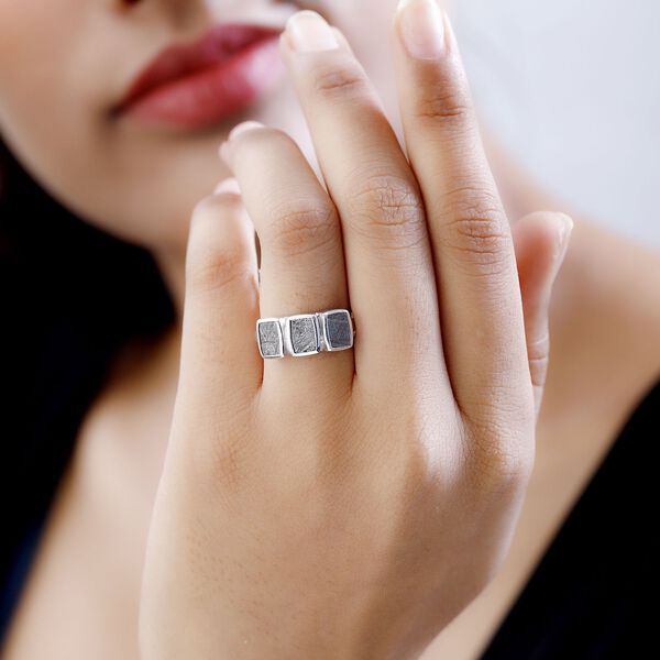 Meteorit Ring - 8,29 ct. image number 3