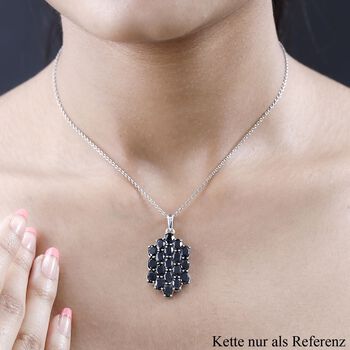 Schwarzer Spinell-Anh&auml;nger - 7,38 ct.