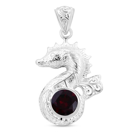 Royal Bali Kollektion - Roter Granat Anhänger - 3,96 ct. image number 0
