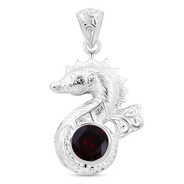 Royal Bali Kollektion - Roter Granat Anhänger - 3,96 ct. image number 0
