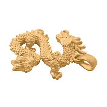 Drachen Anh&auml;nger in 999 Gold