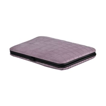 20-teiliges Manik&uuml;re- und Pedik&uuml;re-Set - Professionelles Pflege- und Sch&ouml;nheitsset, Gr&ouml;&szlig;e 15.5x11x2.5 cm, Lila