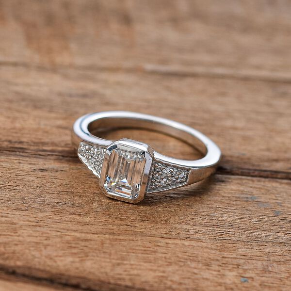 J Francis gefertigt mit SWAROVSKI- Swarovski Zirkonia Ring image number 2