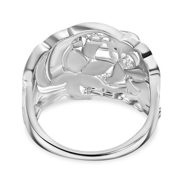 Cocktail Ring mit Diamantakzenten image number 6