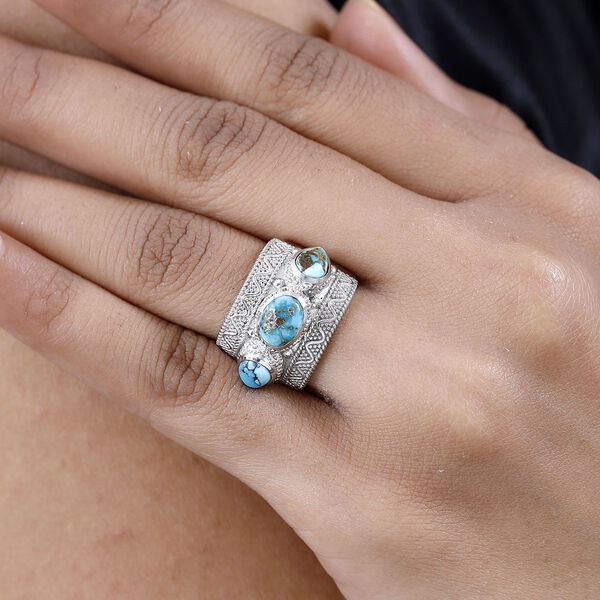 Sierra Nevada T&uuml;rkis Cocktail Ring - 2,80 ct. image number 3