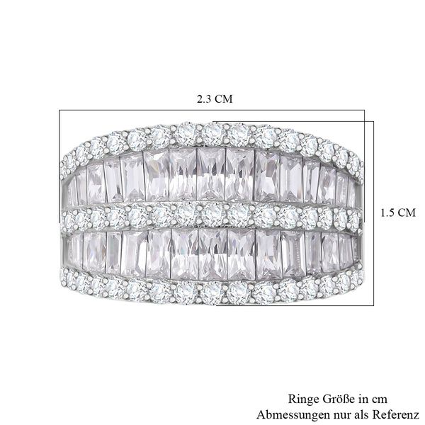 Wei&szlig;er Zirkonia-Ring image number 6