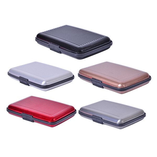 5er-Set Kreditkartentuis RFID Schutz image number 2