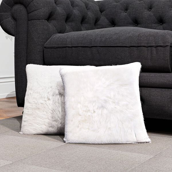 Luxury Edition 2er Set Kissenbezüge, weiß image number 2