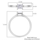 IGI zertifizierter VS G-H Labor-Diamant-Ring - 0,50 ct. image number 5