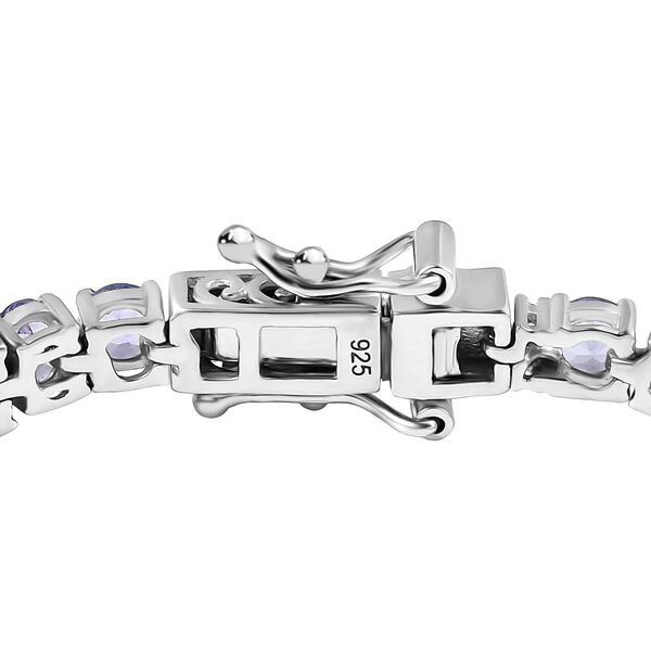 Tansanit und Zirkon Armband image number 4
