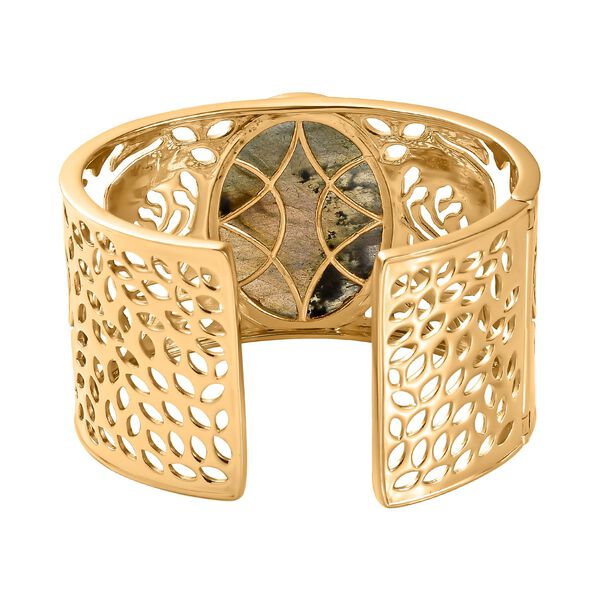 Labradorit Armreif, 19 cm - 77,92 ct. image number 5