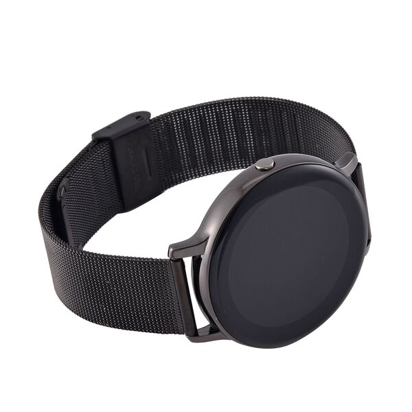 Eleganz Mesh HiWatch Plus, Schwarz Smartwatch mit Dual-Modus Bluetooth, 1,28 IPS Display und Wassergeschütztes Design image number 8