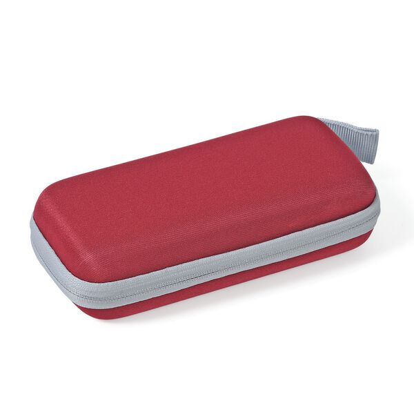 Sturmfester Poket-Regenschirm mit UV-Schutz  58 cm, Rot image number 6