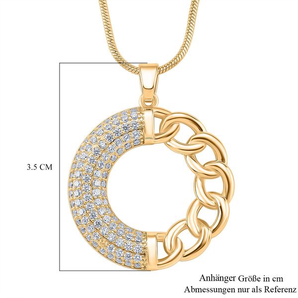 Weißer Zirkonia Schmuckset Nickelfreies Messing 0.30 ct image number 5
