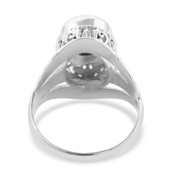 Royal Bali Kollektion - Mosaik Opal Ring in 925 Silber - 2,48 ct. image number 5