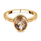 AAA Turkizit Ring, 585 Gold (Größe 18.00) ca. 3,17 ct