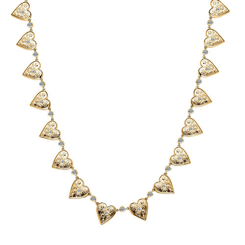 Moissanit Halskette, 50 cm - 2,58 ct. image number 0