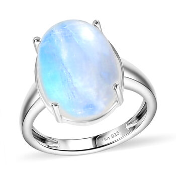D'Joy AA Regenbogen Mondstein Ring - 10,87 ct.