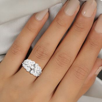Moissanit Ring - 1,21 ct.