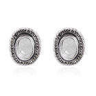 Royal Bali Kollektion - Polki Diamant-Ohrstecker, 925 Silber ca. 0.60 ct