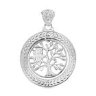 Royal Bali - 925 Silber Baum mit Owl Eule Anhänger, ca. 9,52g