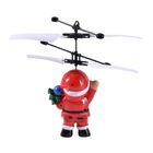 Fliegender Weihnachtsmann mit Sensor zum interaktiven Spiel, 6.3x2x7cm, Rot image number 1
