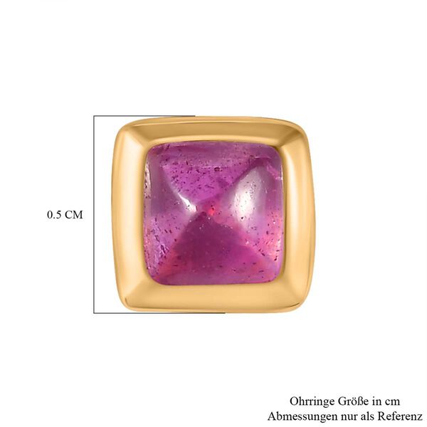 Ilakaka rosa Saphir Ohrringe - 1,33 ct. image number 6