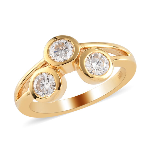 Moissanit Ring - 0,66 ct. image number 4