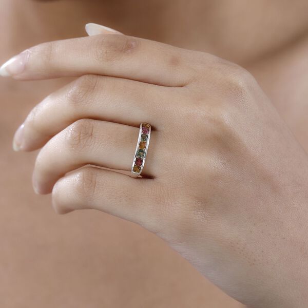 Mehrfarbiger Turmalin-Ring - 0,84 ct. image number 3