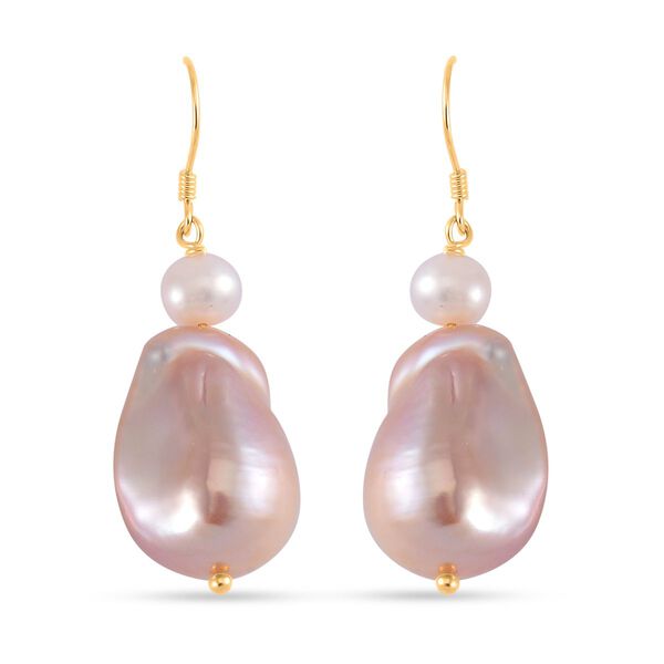 S&uuml;&szlig;wasser Perlen Ohrringe, ca. 80,00 ct.