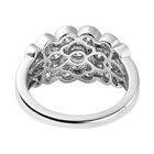 Moissanit Ring 925 Silber rhodiniert  ca. 1,21 ct image number 4