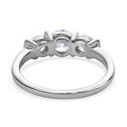 LUSTRO STELLA Zirkonia Ring in platiniertem Silber - 1,78 ct. image number 5