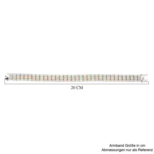 Nat&uuml;rliches, &auml;thiopisches Welo Opal-Armband - 15,30 ct. image number 3