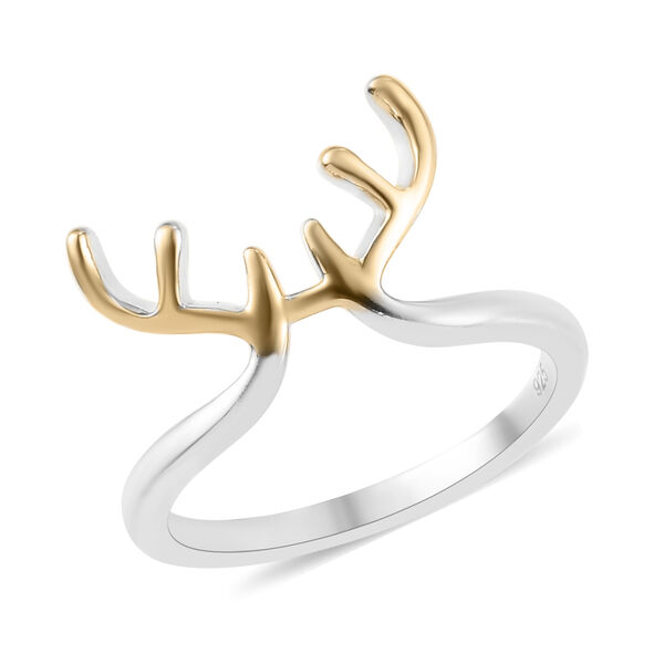 Ring 925 Silber Bicolor image number 4