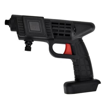 Hochdruckreiniger Akku-Wasserpistole f&uuml;r Auto, Garten und Haushalt, kabellos, 22  Bar, 30&times;12&times;28 cm, Schwarz