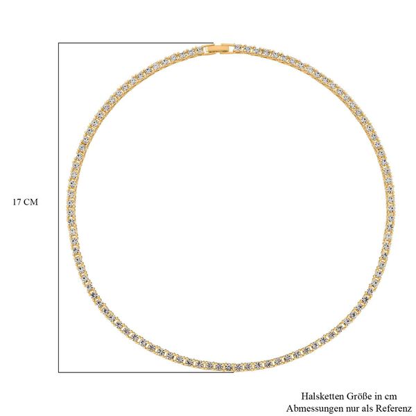 Kristall-Schmuckset in Goldton image number 6