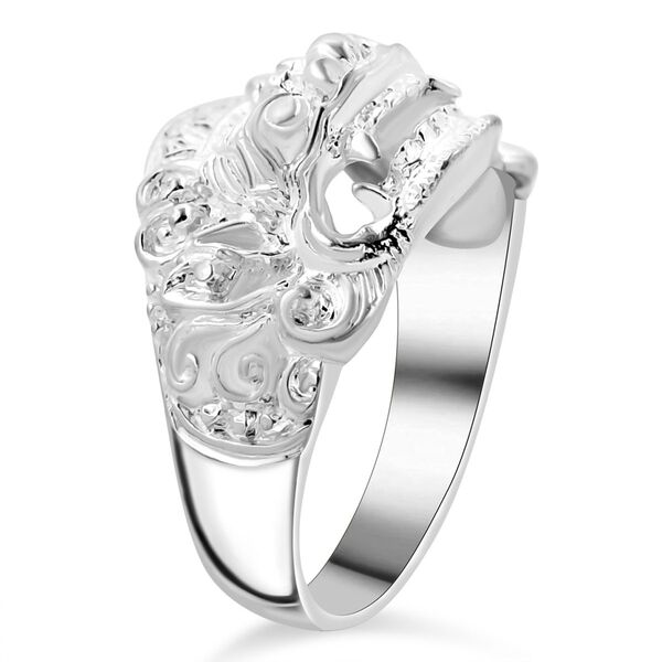 Royal Bali Kollektion - 925 Silber Ring, Drachenkopf image number 3