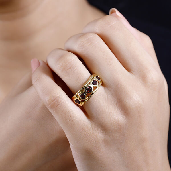 Mosambik Granat Ring - 1,42 ct. image number 3