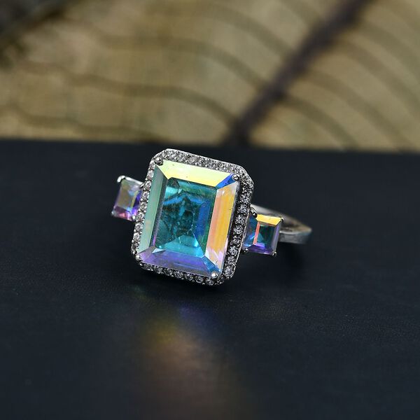 D'Joy Merkur mystischer Topas und Zirkon Ring - 6,55 ct. image number 2