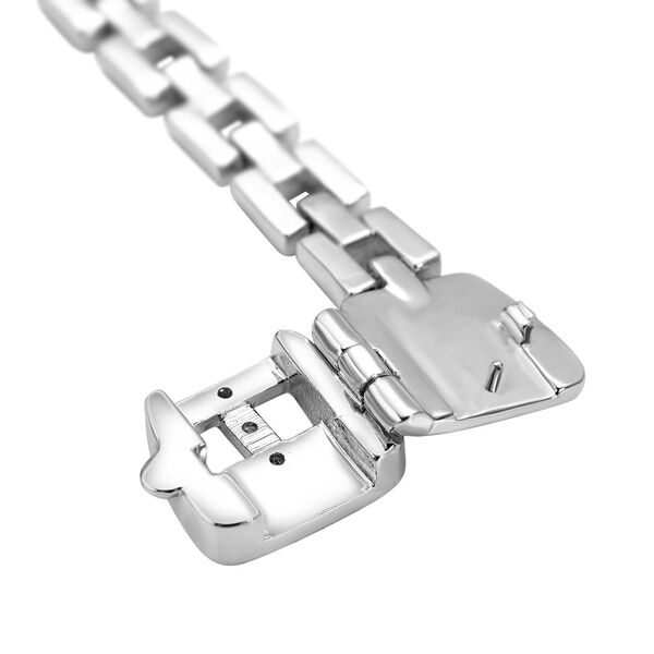 Weißes Zirkonia-Armband, 17 cm - 0,20 ct. image number 5