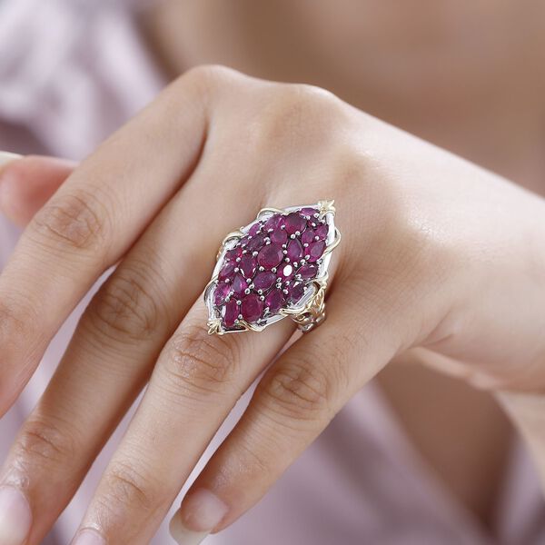 Afrikanischer Rubin-Ring - 6,95 ct. image number 10