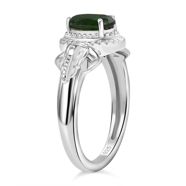 Nat&uuml;rliches Chromdiopsid Schmuckset - 1,54 ct. image number 4