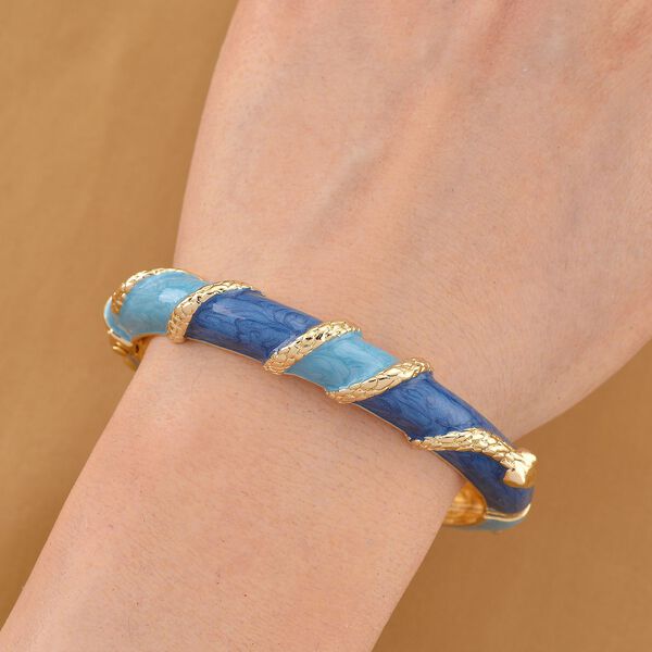 Emailliert Armreif ca. 19 cm ca. 30,50g image number 3