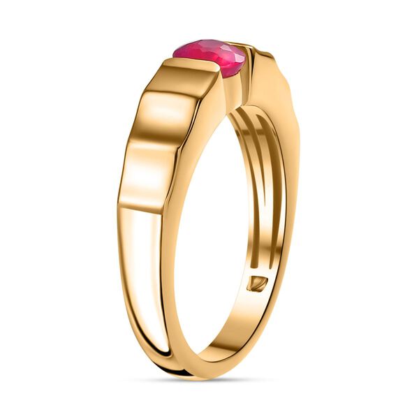 Afrikanischer Rubin-Ring - 0,74 ct. image number 5