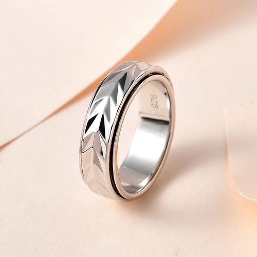 Blatt Anti-Stress Spinning Ring image number 1