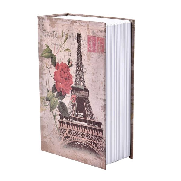 Buchtresor mit Zahlenschloss, Eiffelturm Tagebuch image number 2