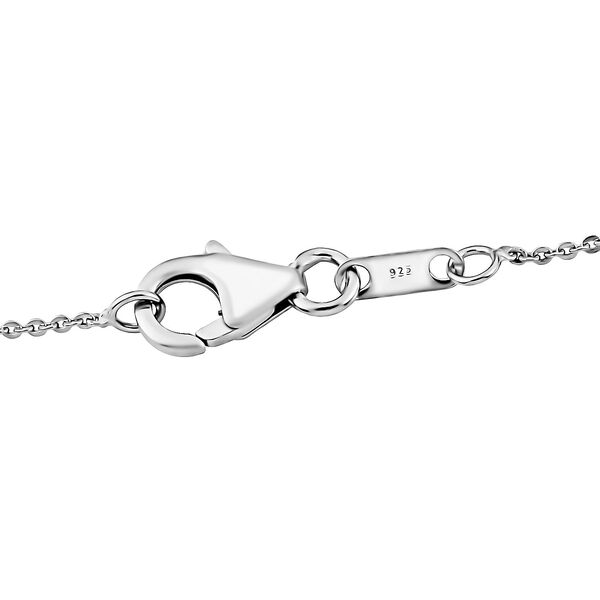 Moissanit Anhänger mit 50cm Kette - 0,70 ct. image number 6