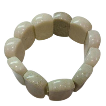 Jaspis Armband, flexibel, ca. 400,00 ct.