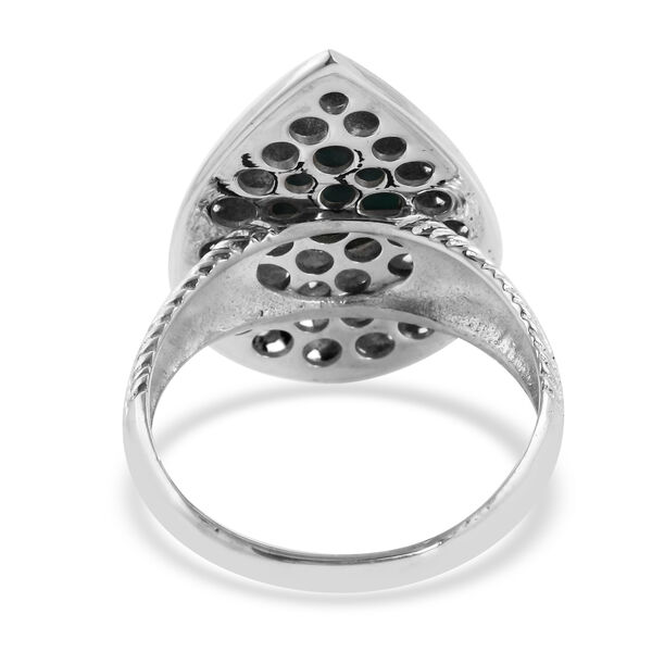 Royal Bali Kollektion - Chrysokoll Ring 925 Silber image number 5