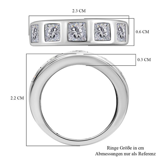 LUSTRO STELLA Zirkonia Ring - 2,76 ct. image number 7